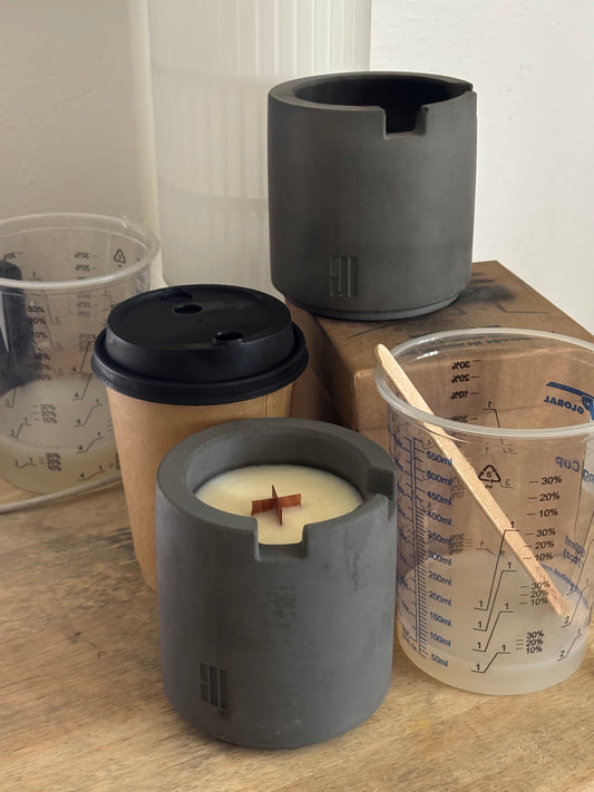 Building A Concrete Candle