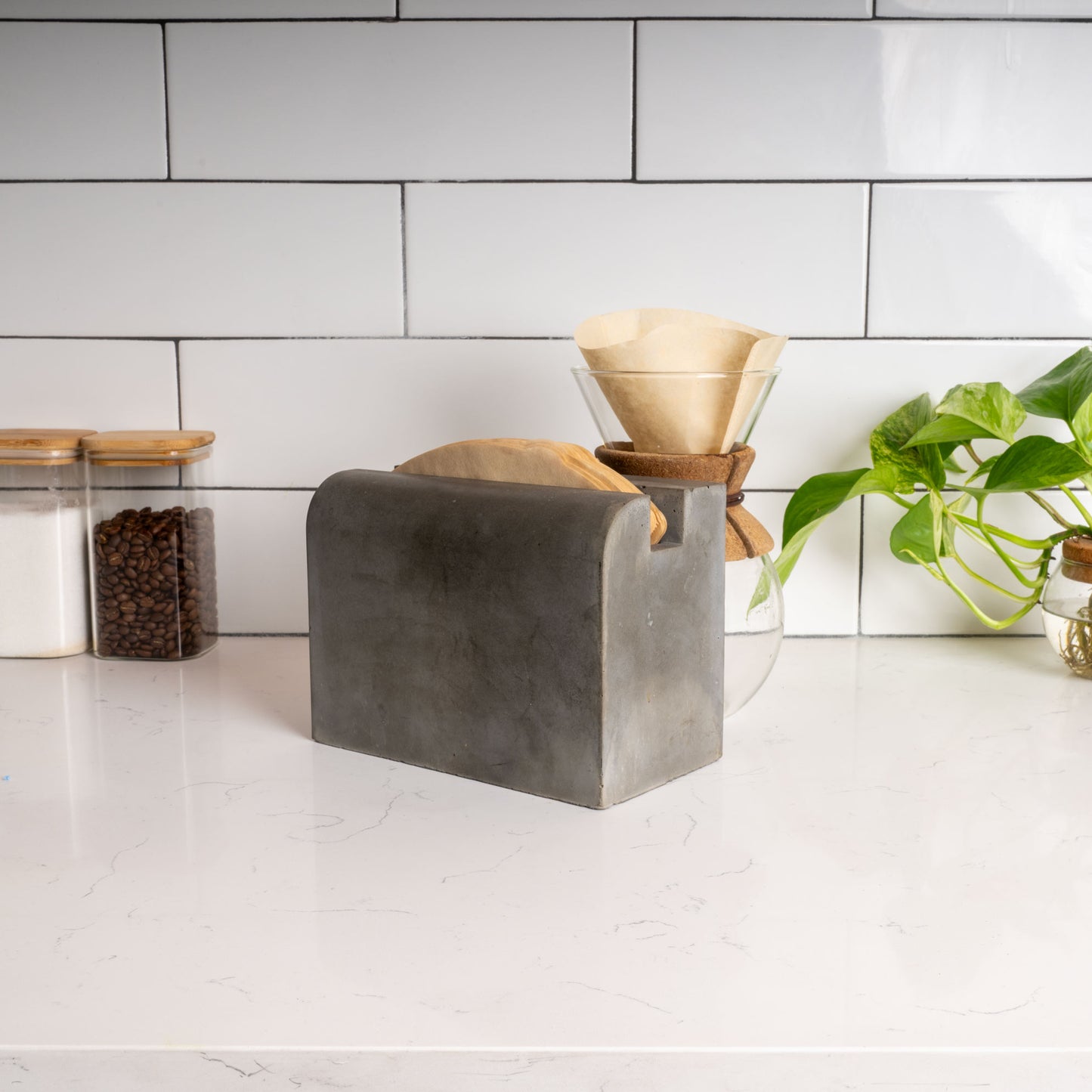 Brutalist Home Decor Coffee Station