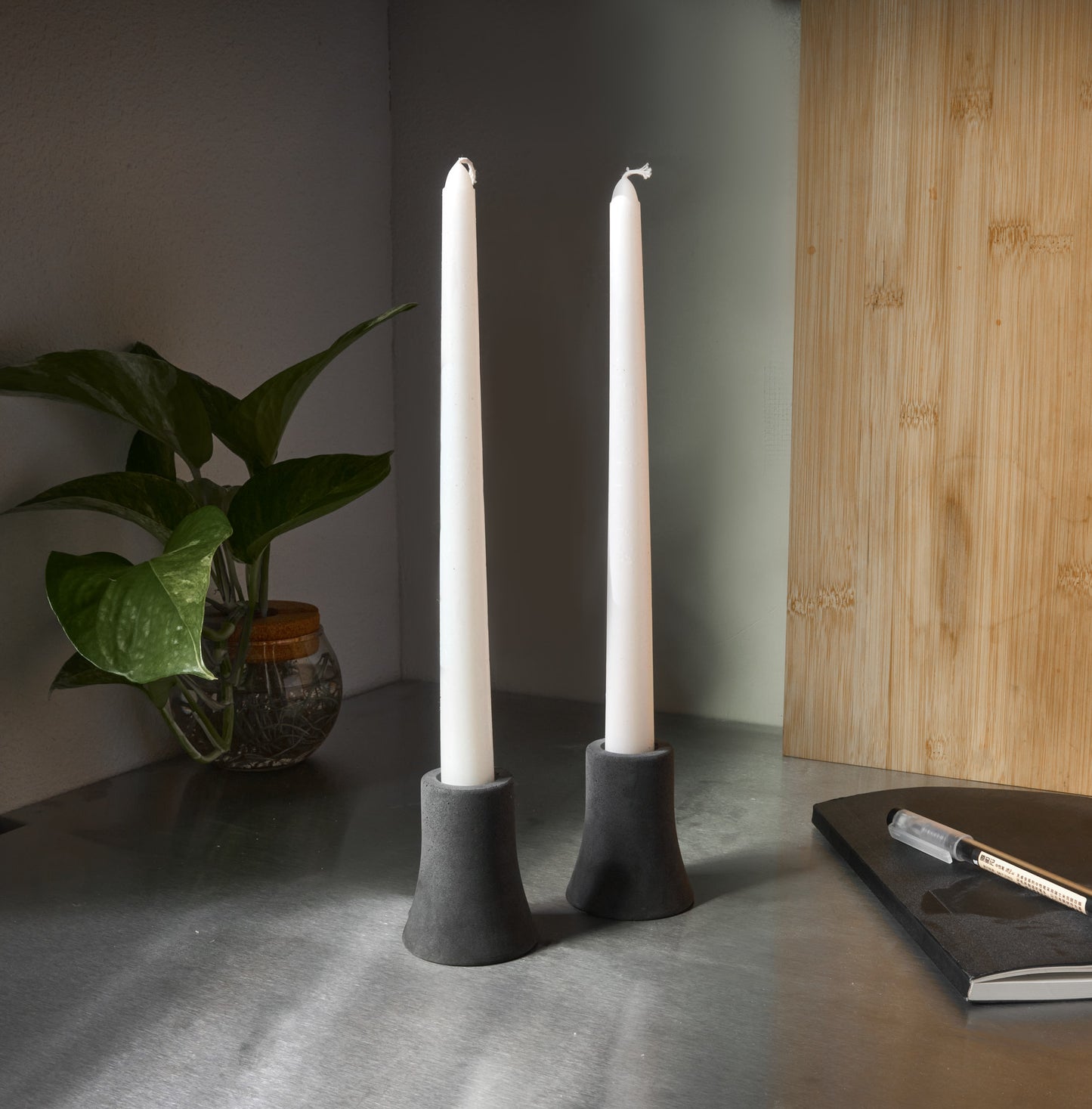 Concrete Candle Holders