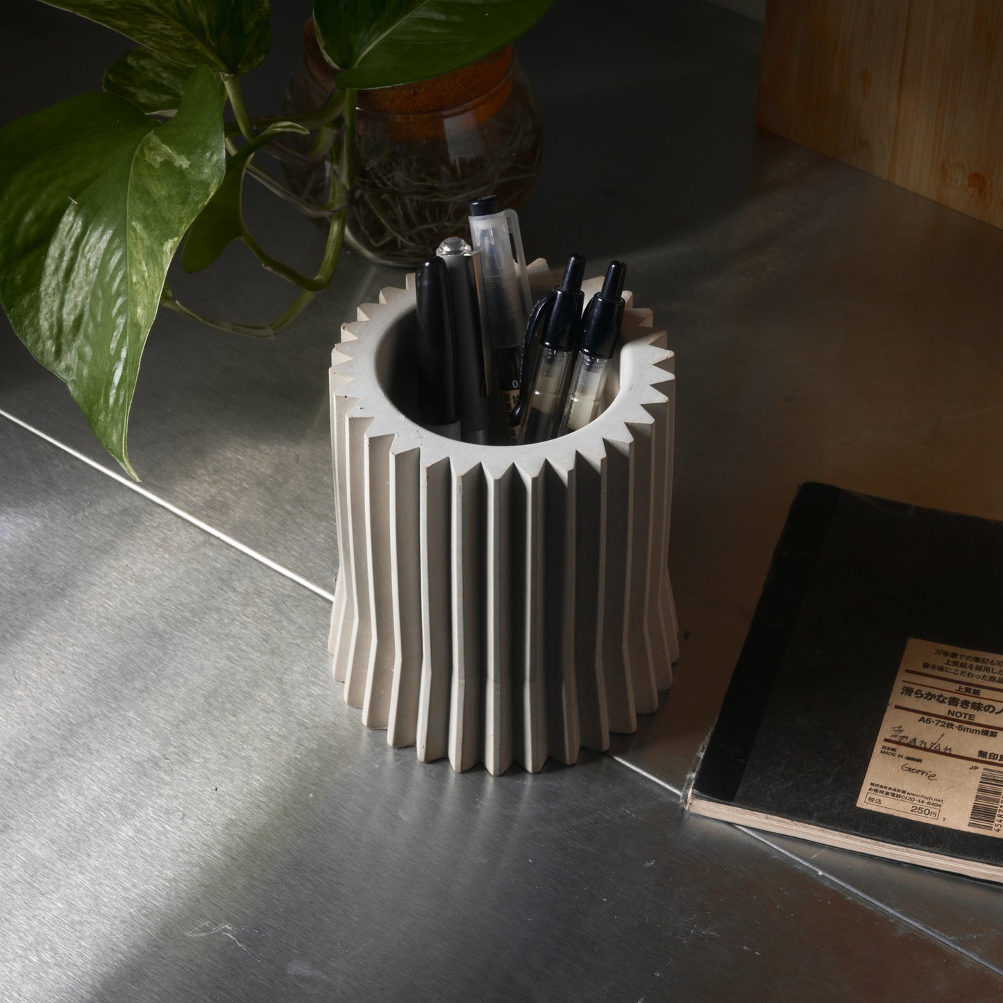 Brutalist Home Decor Pen Cup